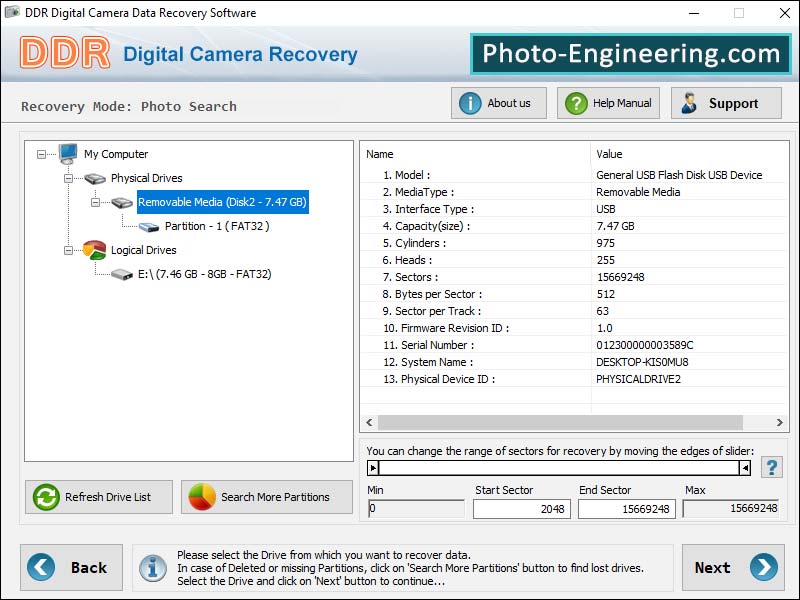 Sony Digital Camera Repair screen shot