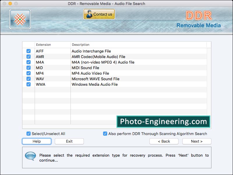 Screenshot of Retrieve Deleted Mac Files