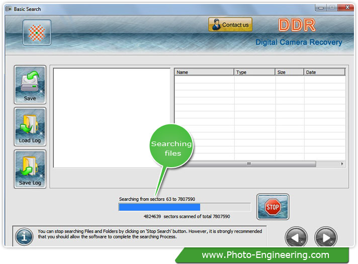 Digital camera photo recovery software screenshots digicam data retrieval