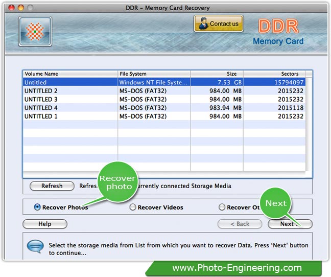 Mac Memory Card Data Recovery
