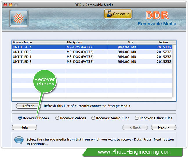 Mac Removable Media Data Recovery