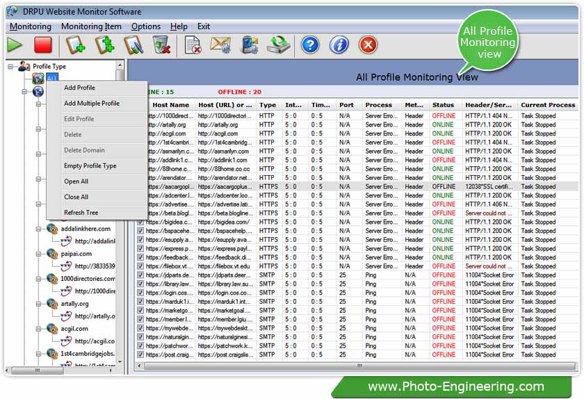 Website Monitoring Software