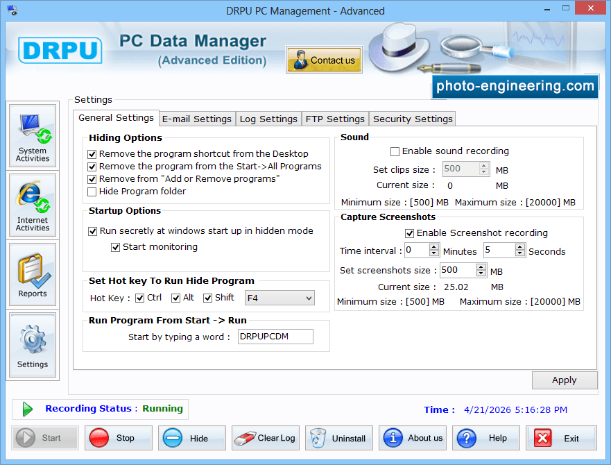 Advanced Keylogger Software Advanced Keylogger Software
