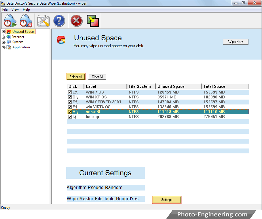 Data Wiping Software Mac DDR Professional - Data Recovery