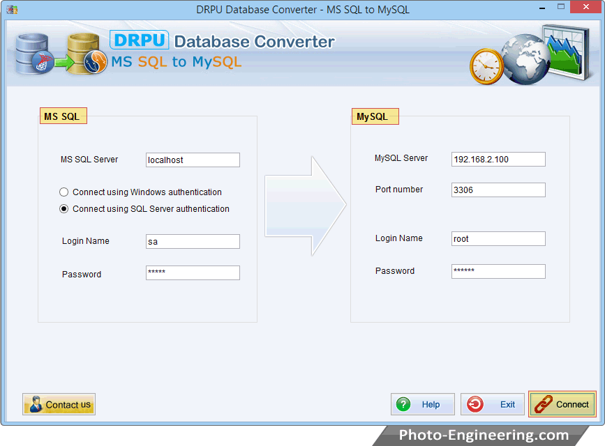 MSSQL to MYSQL Database Converter