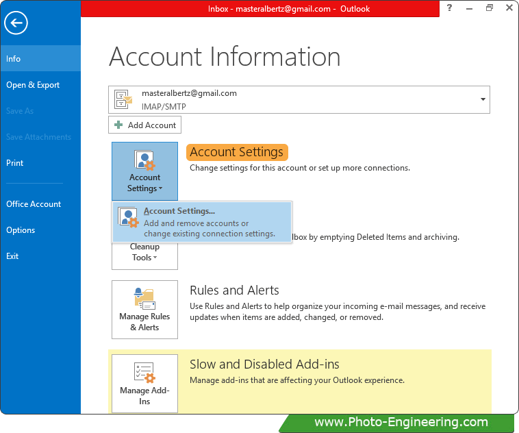 Outlook Express Password Recovery