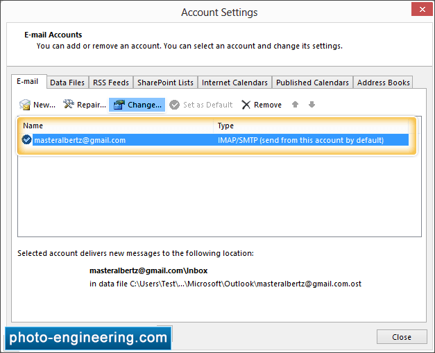 Outlook Express Password Recovery