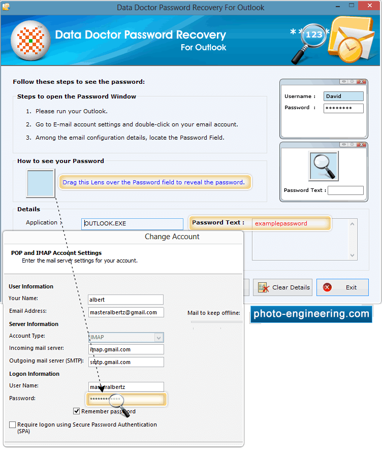 Outlook Express Password Recovery