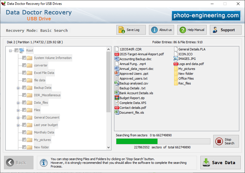 USB Drive Data Recovery