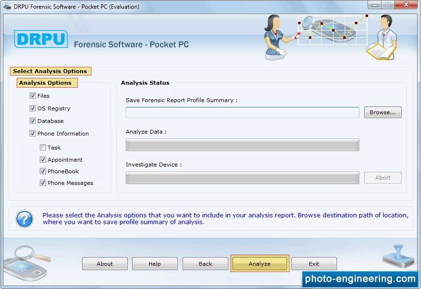 Pocket PC Forensic Software