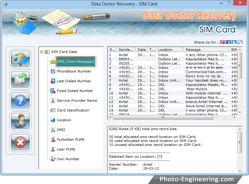 Sim Card Data Recovery