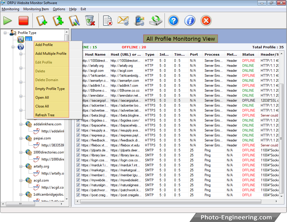 Website Monitoring Software