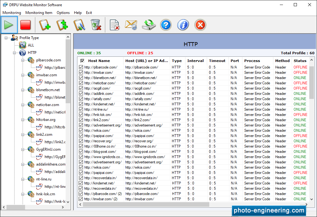Website Monitoring Software